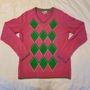 Lily Pulitzer sz Medium cotton sweater
